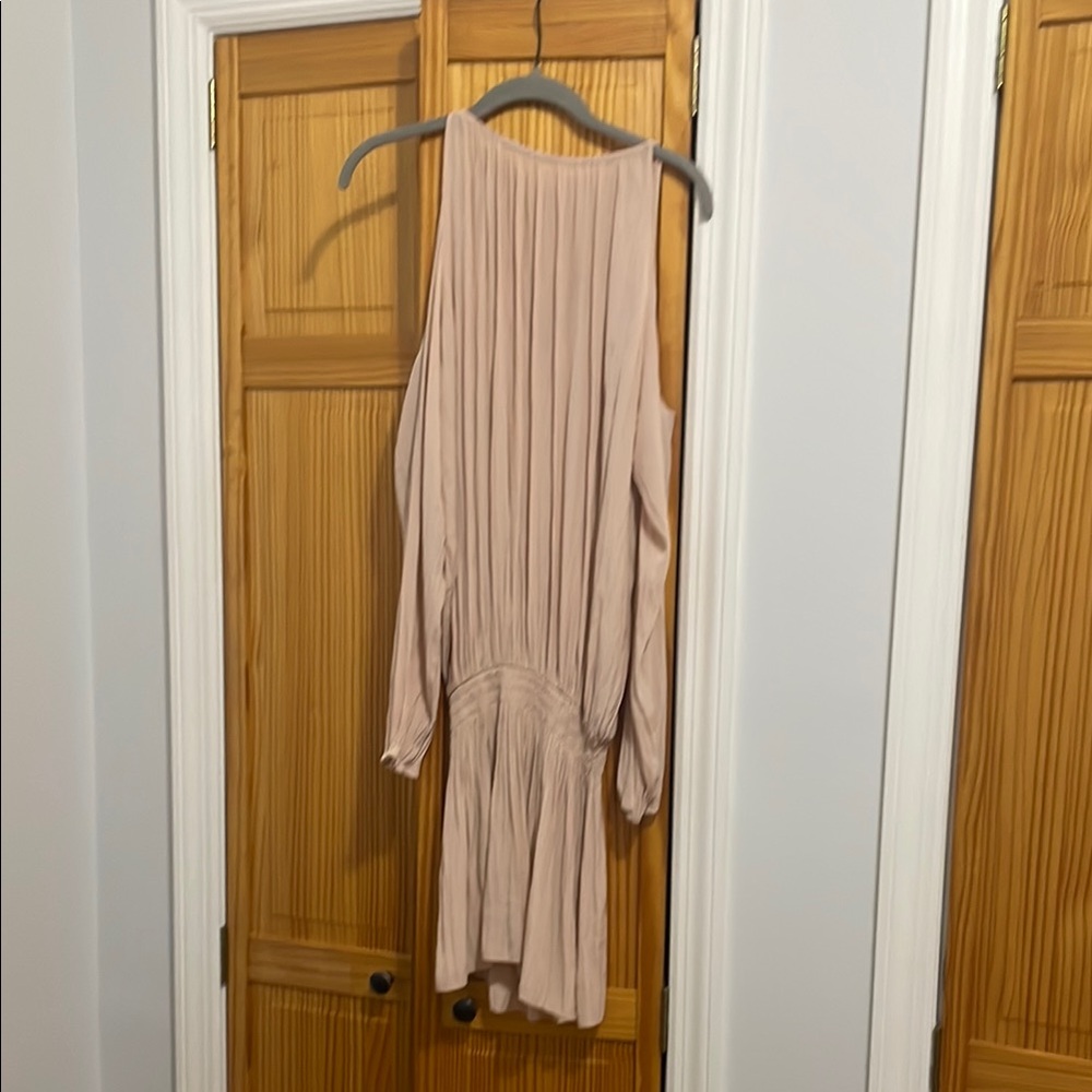 Ramy Brook Blush Long Sleeve Mini Dress